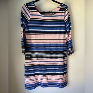 Lilly Pulitzer Blue and Pink Striped Dress